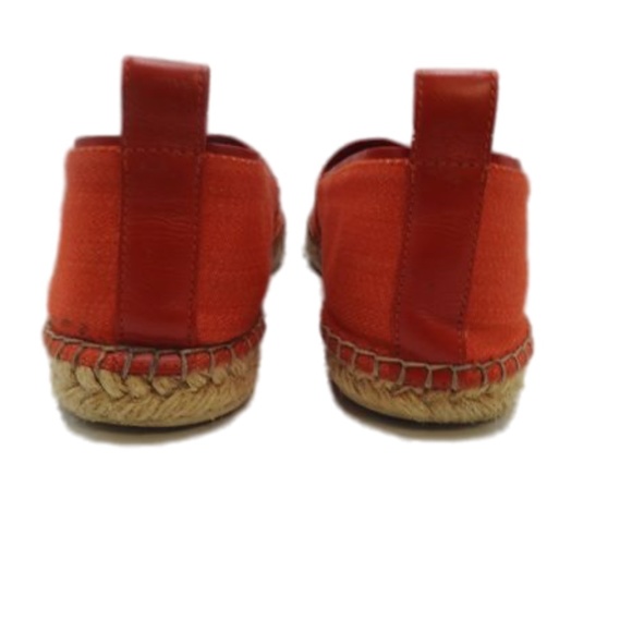 Louis Vuitton Red Espadrille Flats Sz 39 - Picture 9 of 13